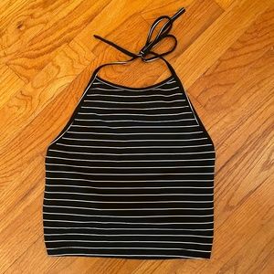 Shein Striped Halter Top